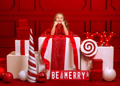 Red Wainscoting Wall