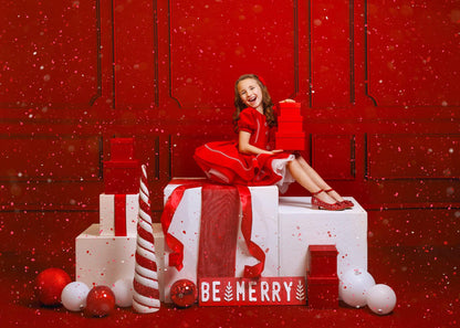 Red Wainscoting Wall