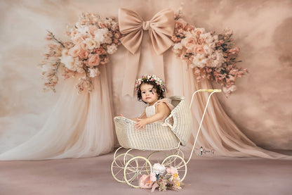 Ribboned Bloom  - With Sweep Option