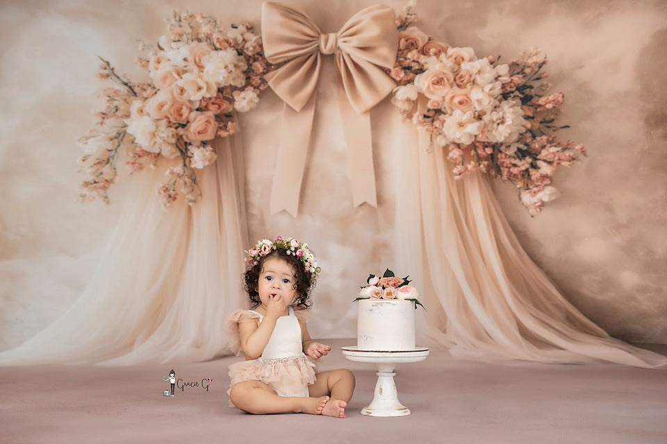 Ribboned Bloom  - With Sweep Option