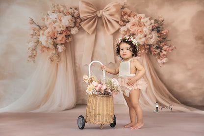 Ribboned Bloom  - With Sweep Option