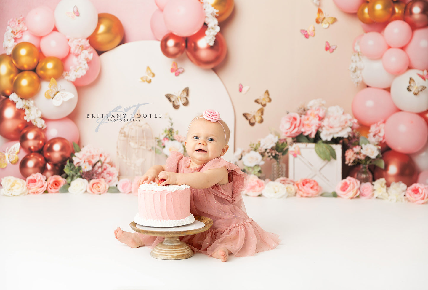 Rose Gold Butterfly Party