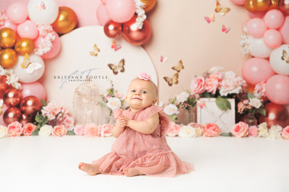 Rose Gold Butterfly Party