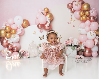 Rose Gold Butterfly Party