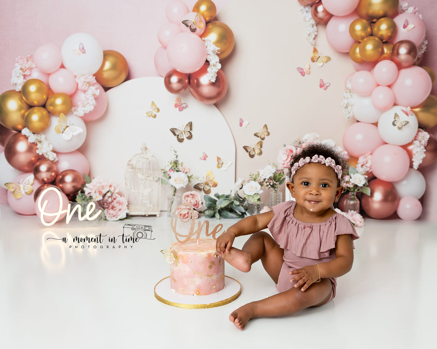 Rose Gold Butterfly Party