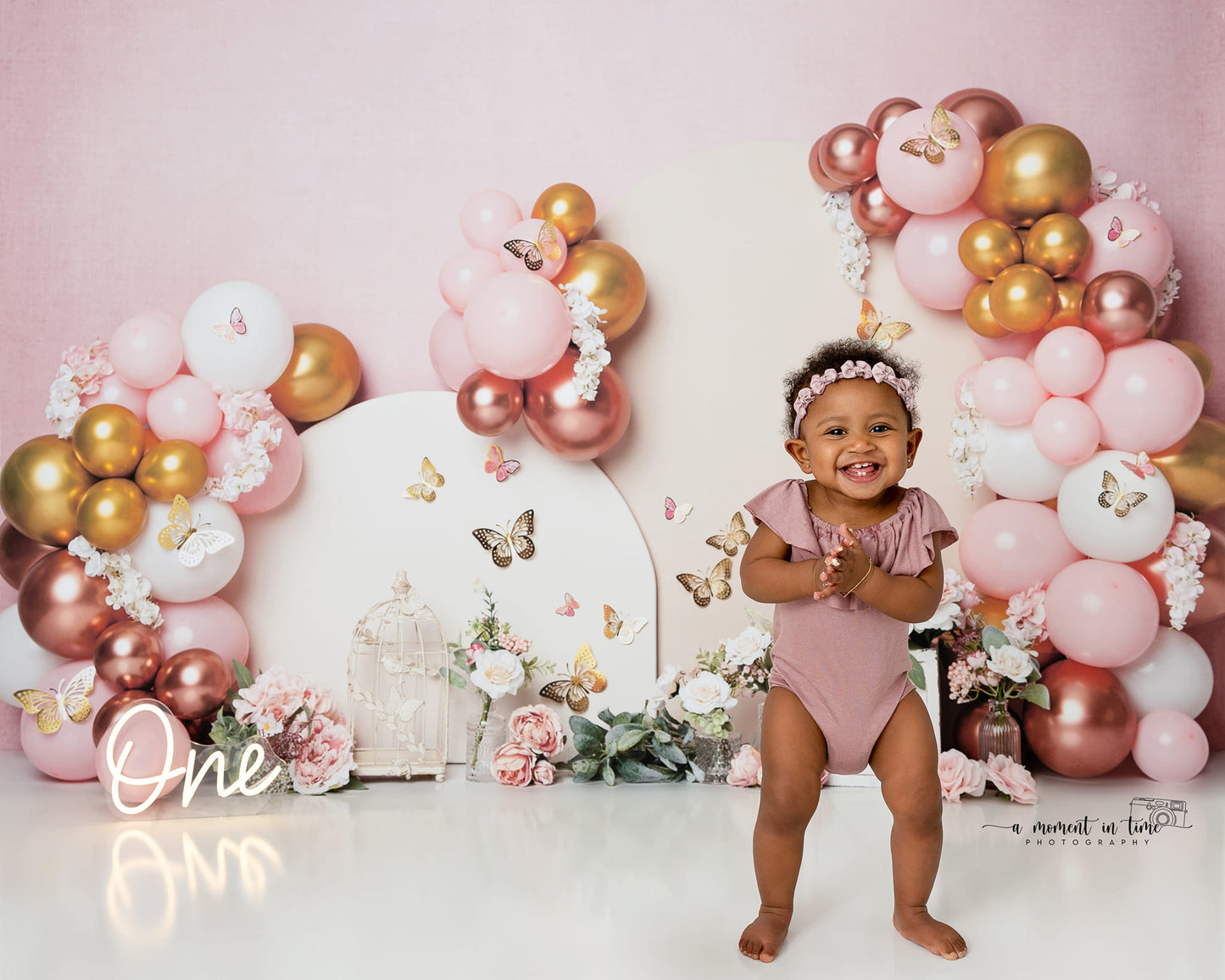 Rose Gold Butterfly Party