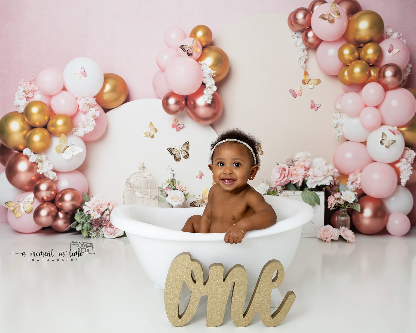 Rose Gold Butterfly Party