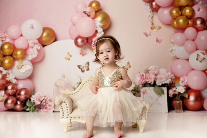 Rose Gold Butterfly Party