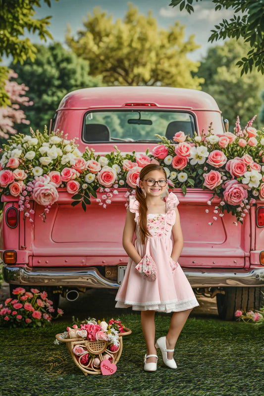Rosy Little Sweetheart Truck - With Sweep Option