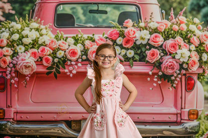 Rosy Little Sweetheart Truck - With Sweep Option