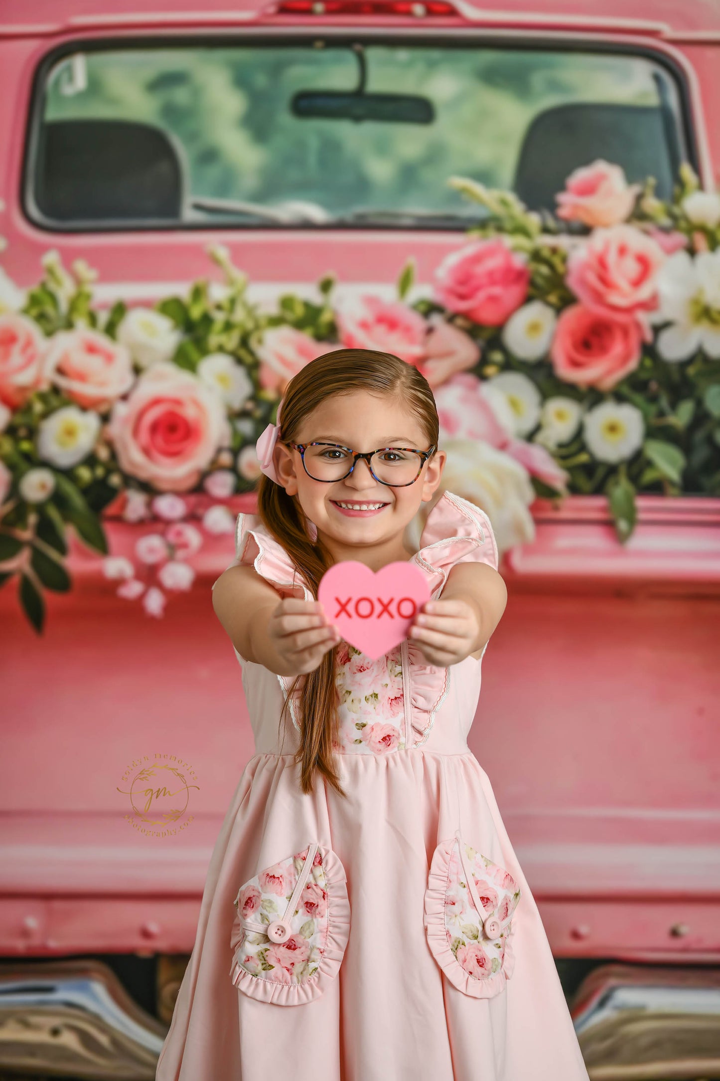 Rosy Little Sweetheart Truck - With Sweep Option