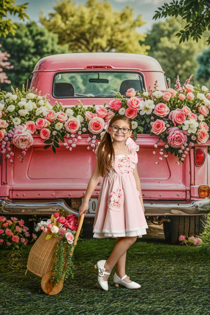Rosy Little Sweetheart Truck - With Sweep Option