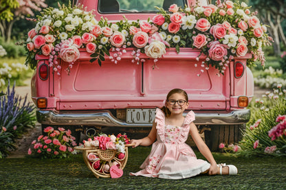 Rosy Little Sweetheart Truck - With Sweep Option