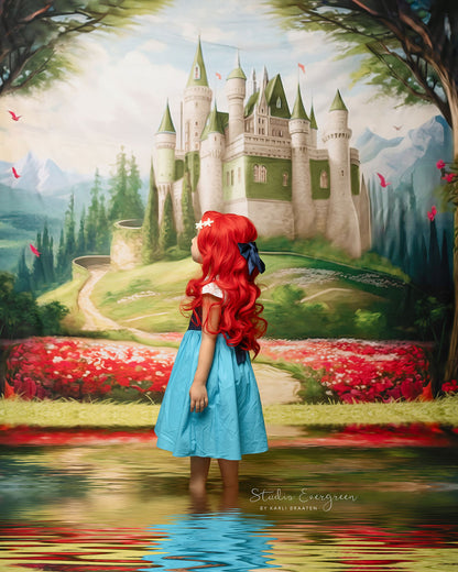 Royal Castle - Green With Sweep Option