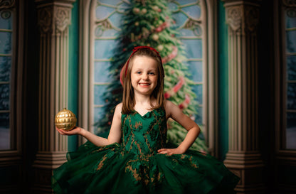 Royal Christmas Tree - Wood Floor Option - with Sweep Option