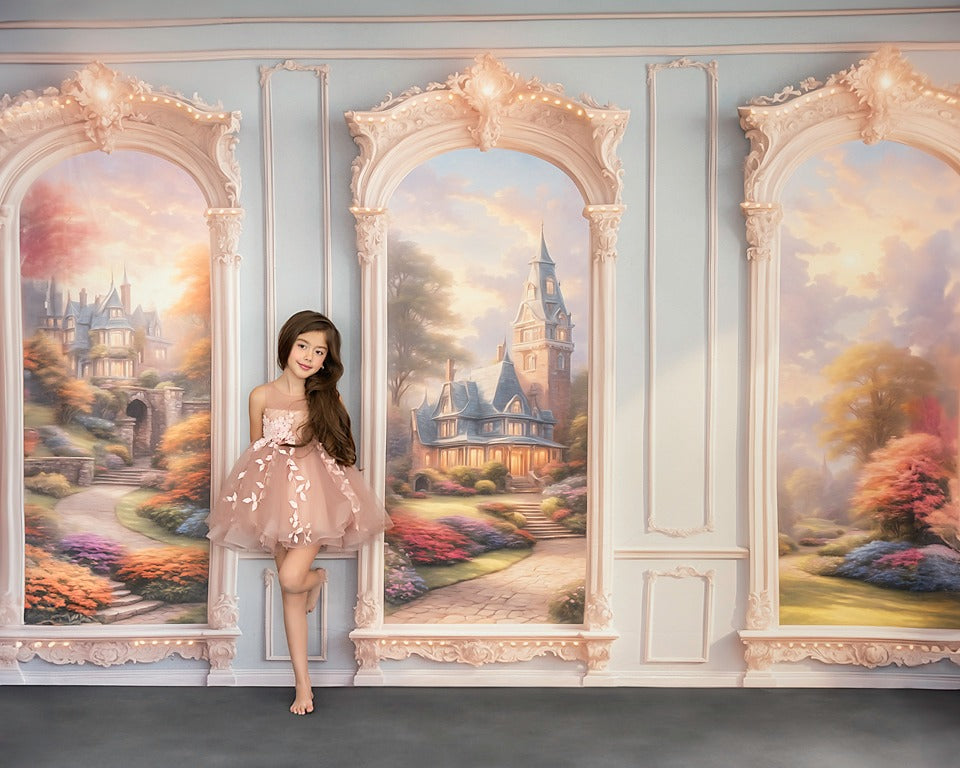 Royal Victorian Wainscoting Wall - With Sweep Option