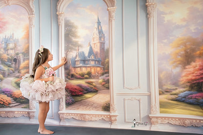 Royal Victorian Wainscoting Wall - With Sweep Option