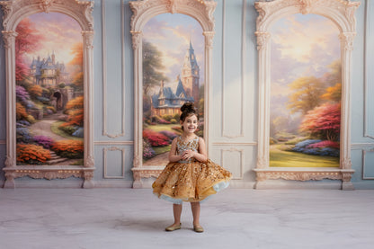 Royal Victorian Wainscoting Wall - With Sweep Option