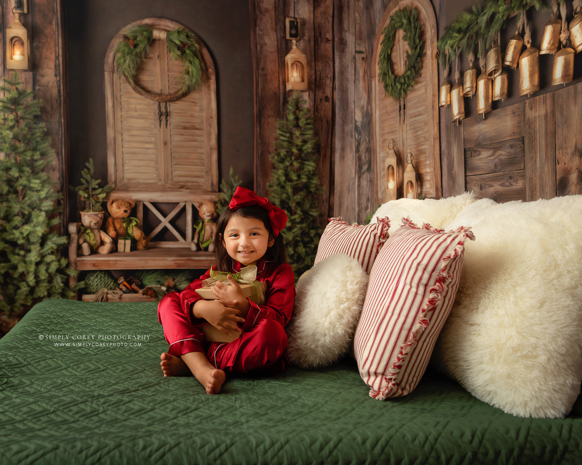 Rustic Christmas Charm Headboard - Room