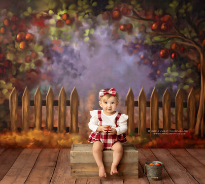 Rustic Apple Grove - With Sweep Option