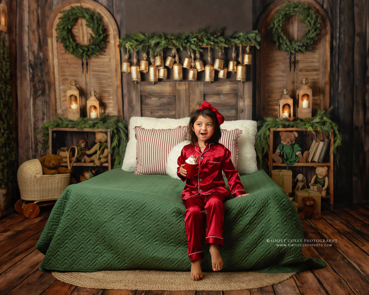 Rustic Christmas Charm Headboard - Room