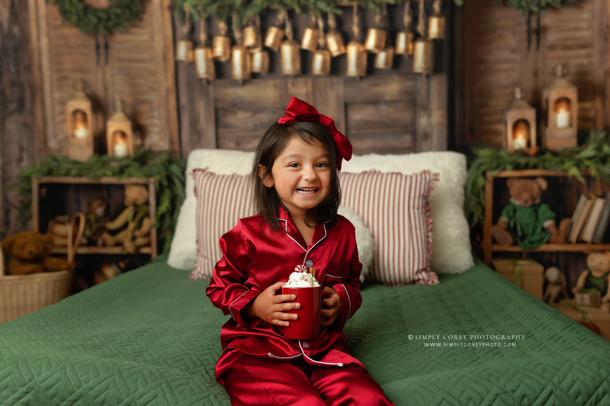 Rustic Christmas Charm Headboard - Room