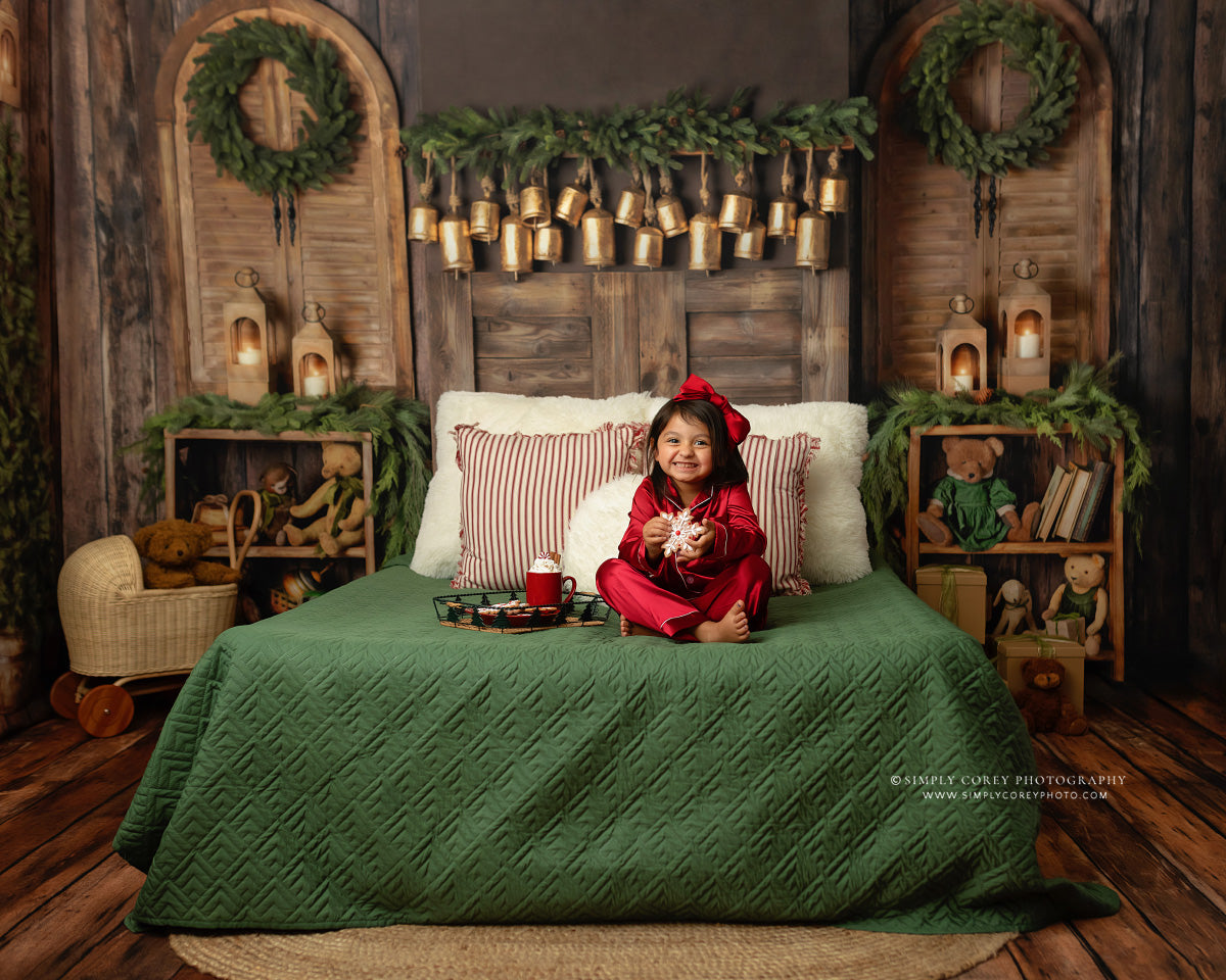 Rustic Christmas Charm Headboard - Room