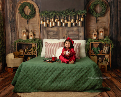 Rustic Christmas Charm Headboard - Room