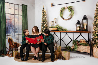 Rustic Elegance Christmas Display 2pc Room