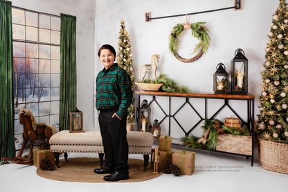 Rustic Elegance Christmas Display 2pc Room