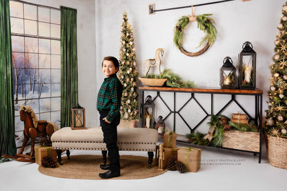 Rustic Elegance Christmas Display 2pc Room