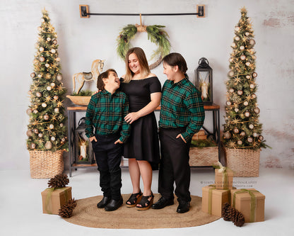 Rustic Elegance Christmas Display