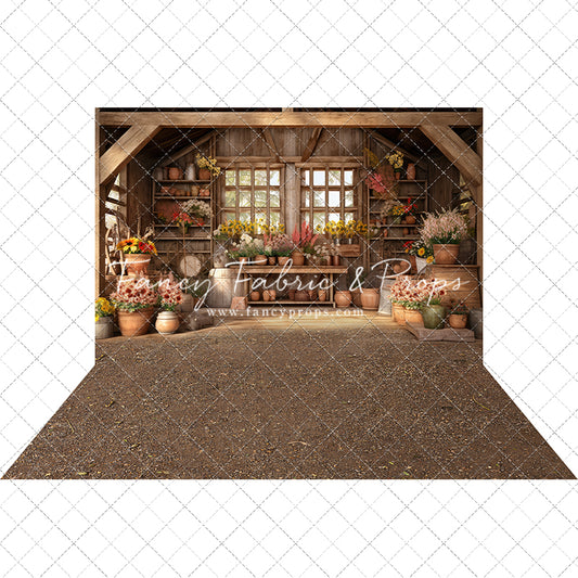 Rustic Greenhouse Blooms 2pc Set