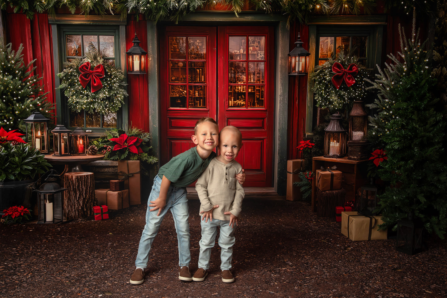 Rustic Noel General Store - Room Set