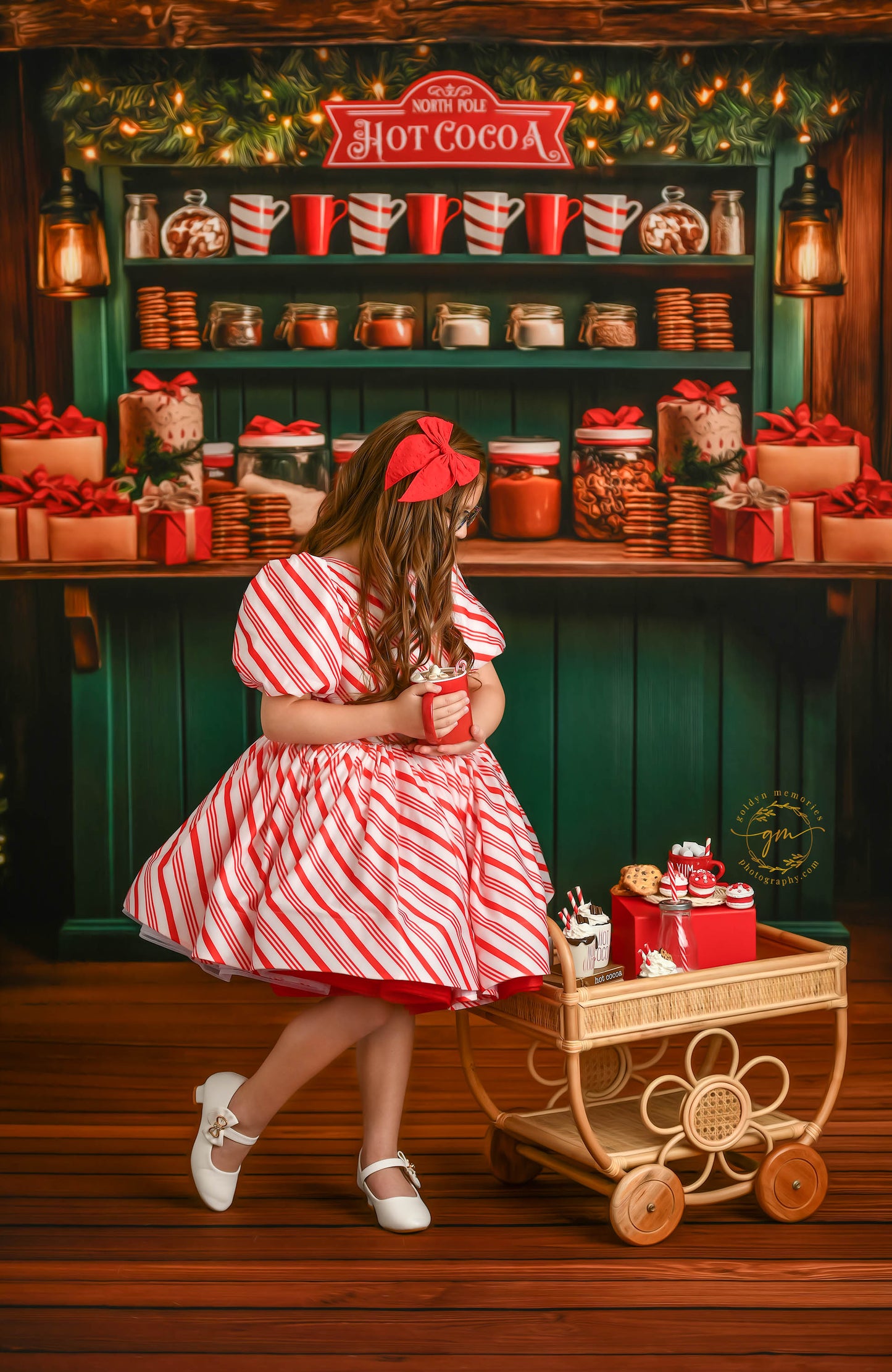 Santa's Cocoa Corner - with Sweep Option