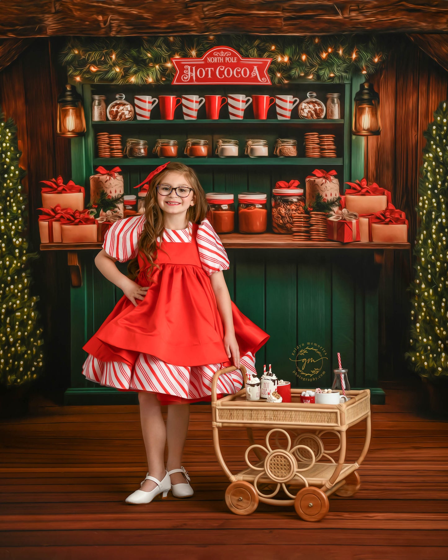 Santa's Cocoa Corner - with Sweep Option