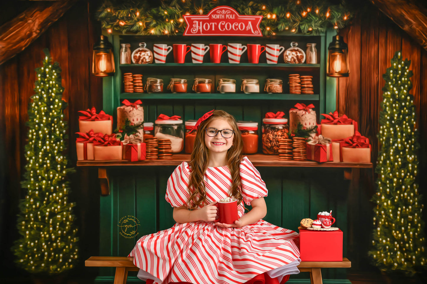 Santa's Cocoa Corner - with Sweep Option