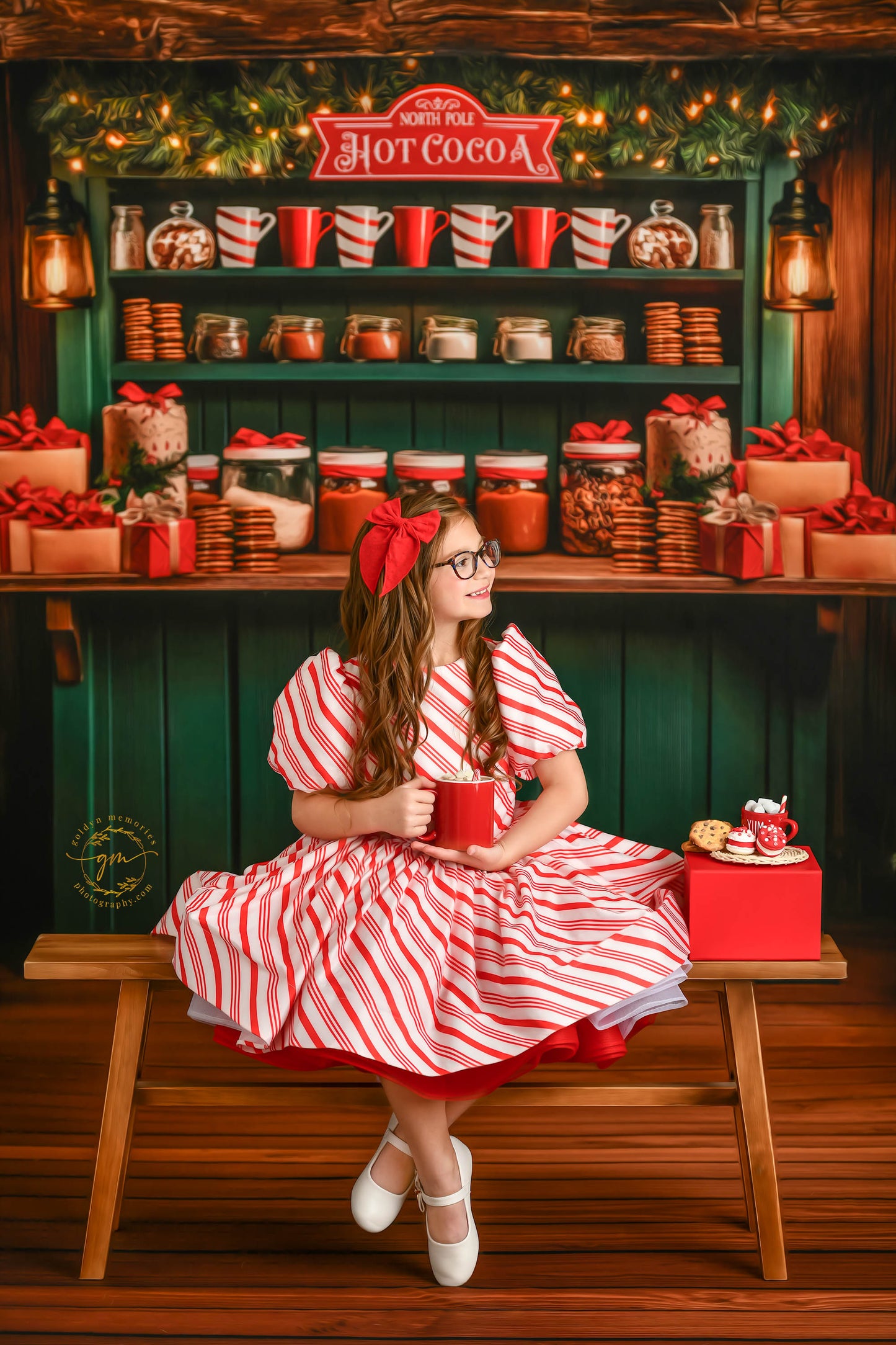 Santa's Cocoa Corner - with Sweep Option