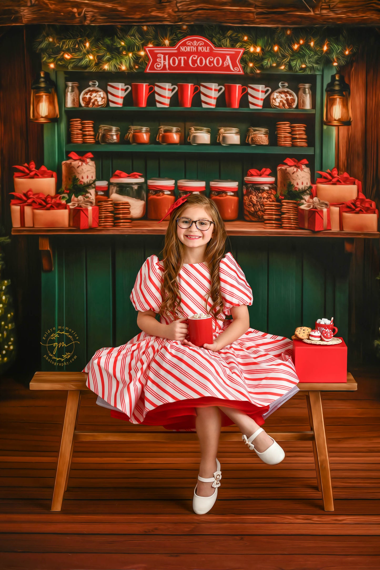 Santa's Cocoa Corner - with Sweep Option