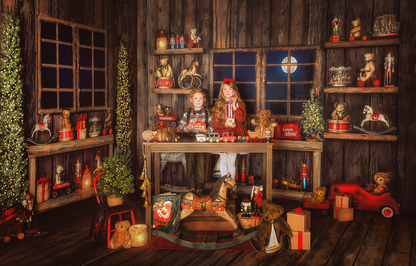 Rustic Workshop Window