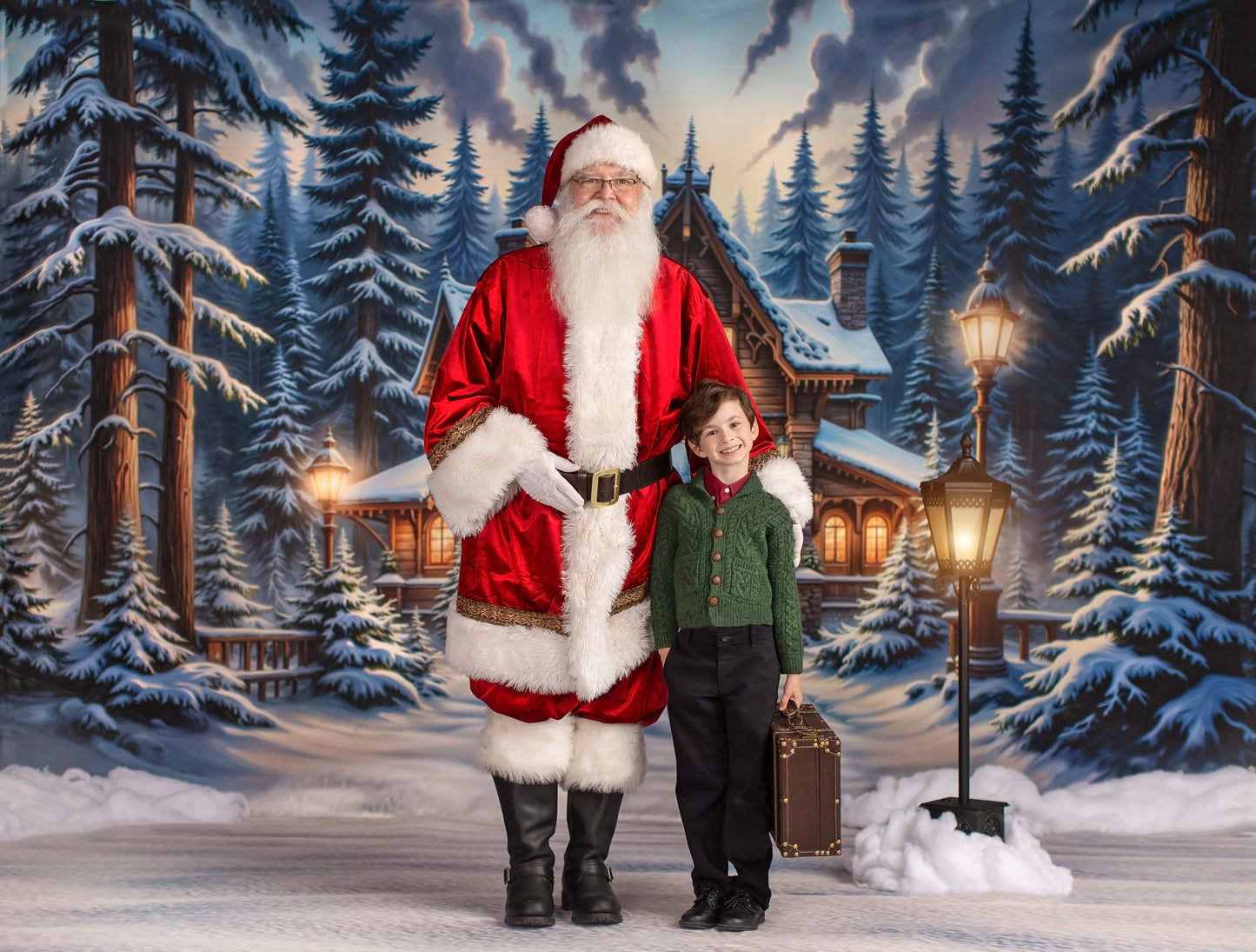 Santa's Village Entrance - With Sweep Option