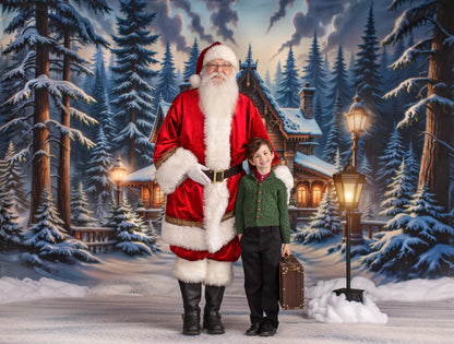 Santa's Village Entrance - With Sweep Option