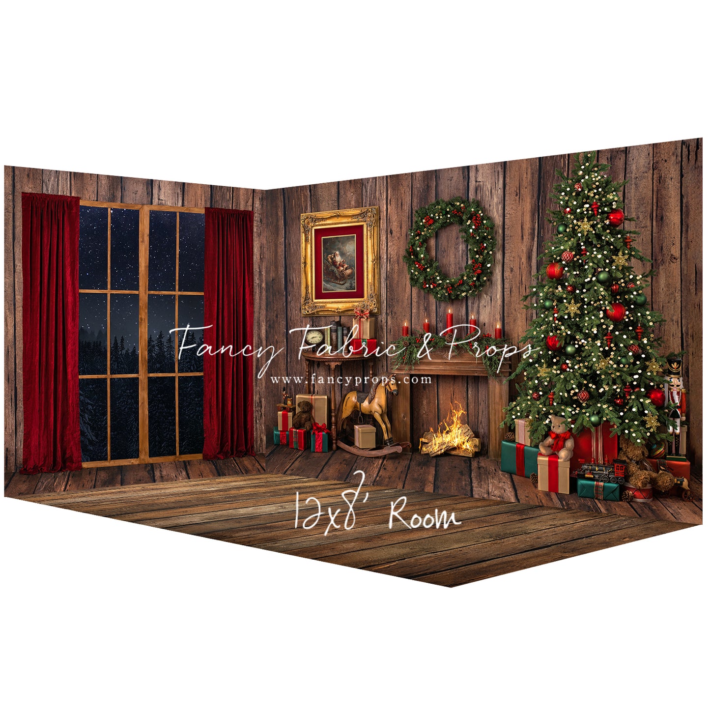 Santa's Cozy Fireplace - Room