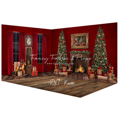 Santa's Fireside Mantle - Room