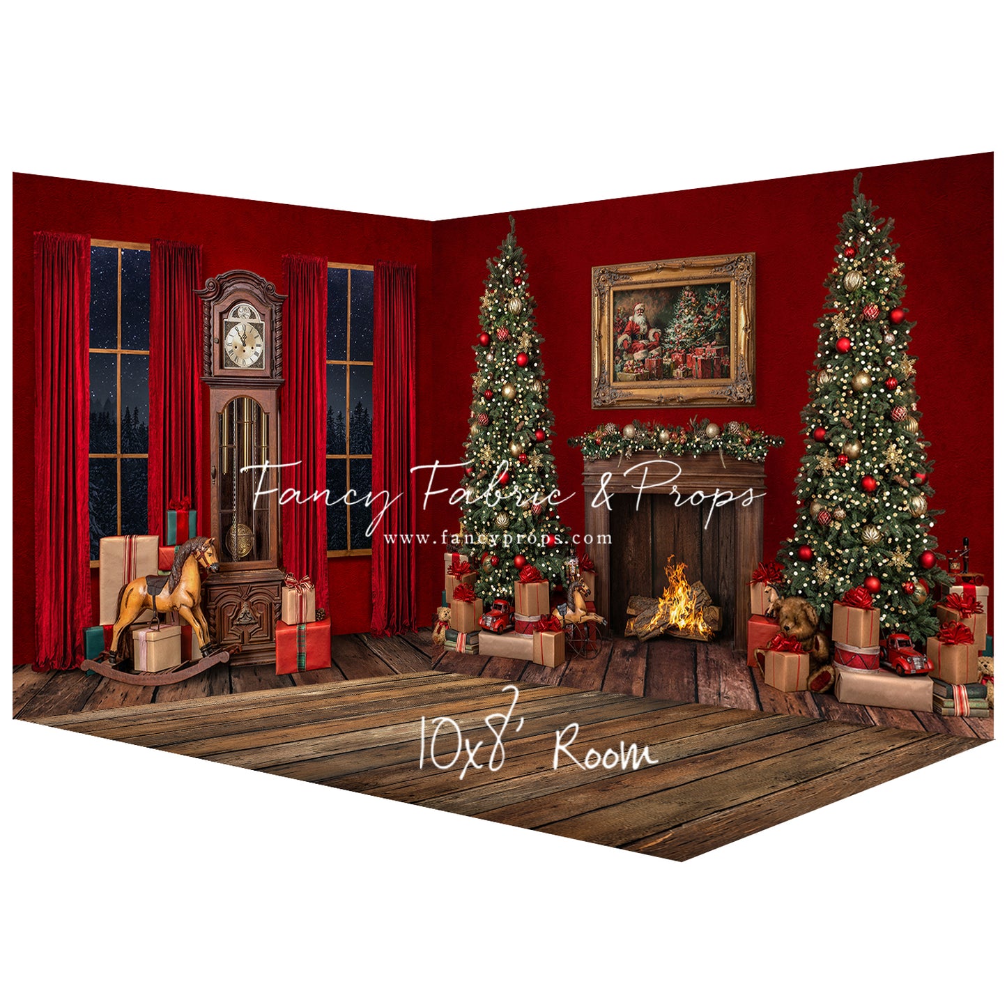 Santa's Fireside Mantle - Room