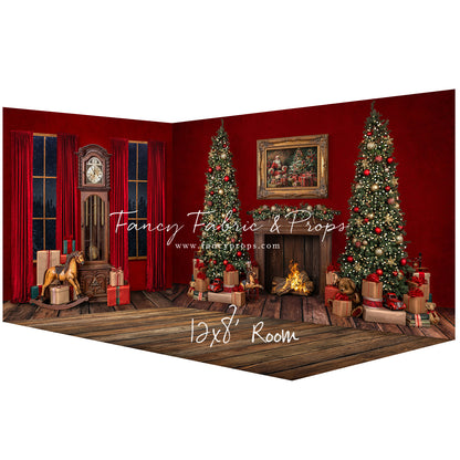 Santa's Fireside Mantle - Room