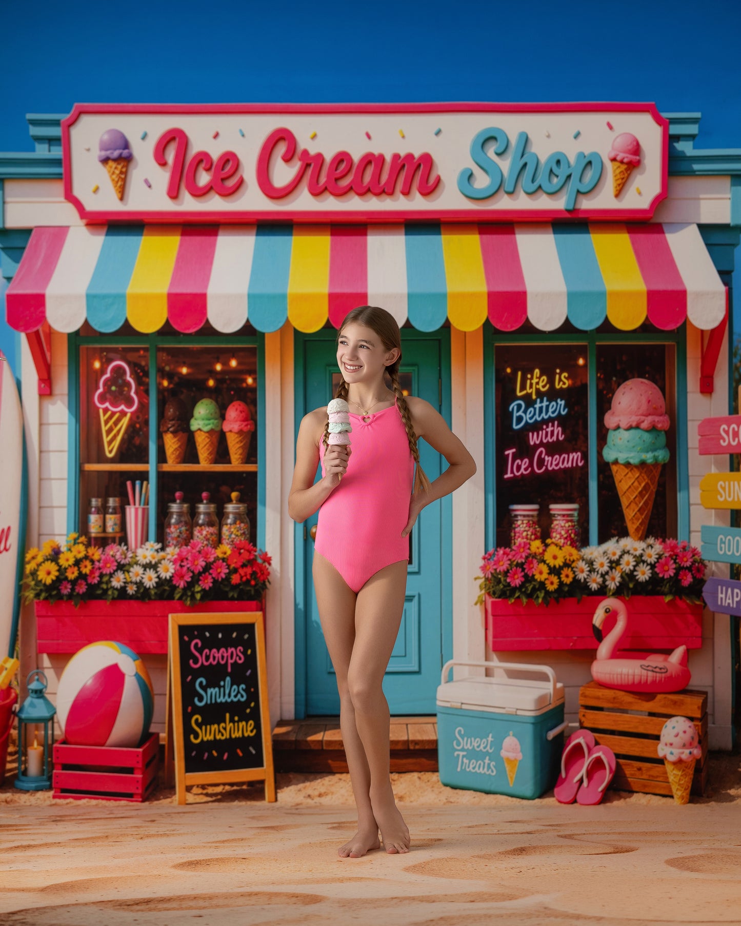 Scoops & Sunshine - With Sweep Option