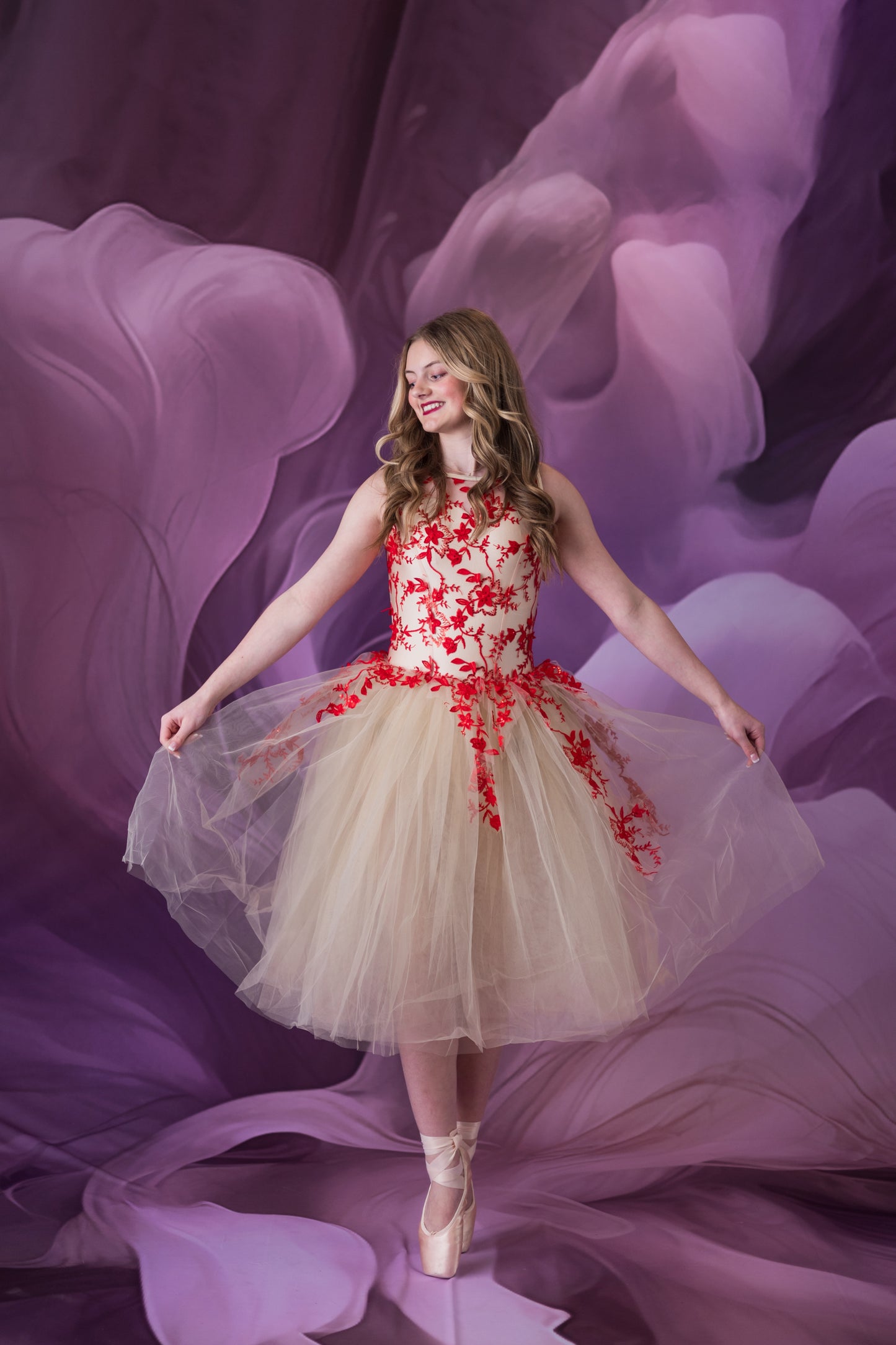 Sheer Romance Orchid Blossom