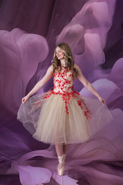 Sheer Romance Orchid Blossom