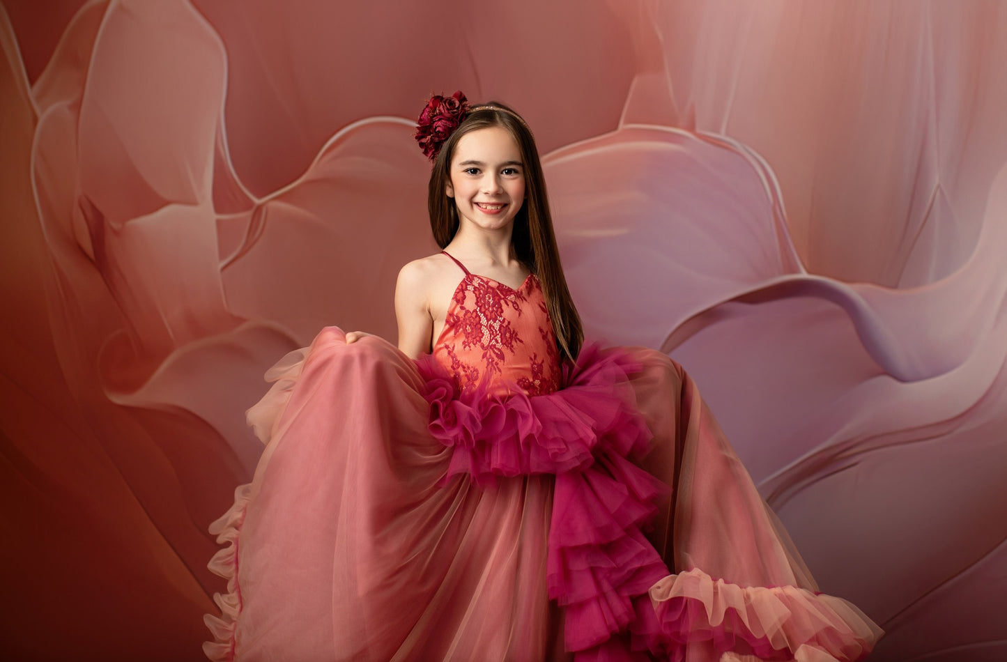 Sheer Romance Soft Petals